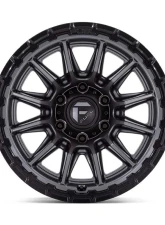 Fuel FC866 Piston 17x8.5 6x5.5 25mm Matte Gunmetal w/Gloss Black Lip                                     - FC866AB17856825 - Image 3
