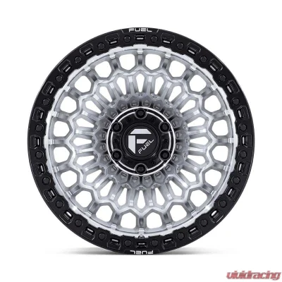 FUEL Off-Road Wheels FC870 Sinister 20x10 6x139.7 -18mm Machined w/Matte Black Lip - FC870DB20106818N