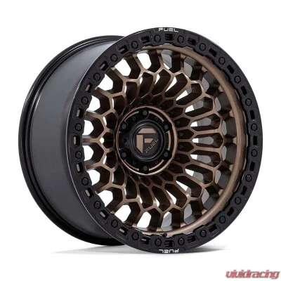 FUEL Off-Road Wheels FC870 Sinister 20x9 6x135 1mm Matte Bronze w/Matte Black Lip - FC870ZB20906301