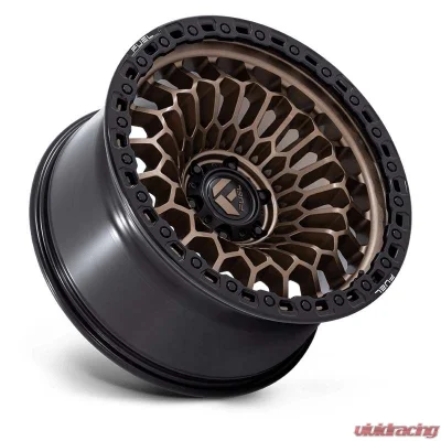 FUEL Off-Road Wheels FC870 Sinister 20x9 6x139.7 1mm Matte Bronze w/Matte Black Lip - FC870ZB20906801