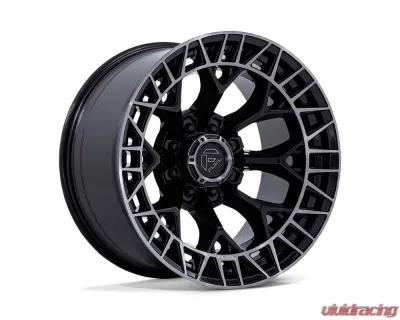 Fuel FC873 Charger 20x9 8x170 1mm Gloss Black Brushed Face Dark Tint - FC873BT20908701