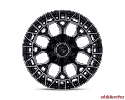 Fuel FC873 Charger 20x9 8x170 1mm Gloss Black Brushed Face Dark Tint - FC873BT20908701