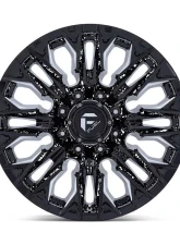 FUEL D803 Flame Wheel 20x9 8x165.1 20mm Gloss Black Milled                                     - D80320908257 - Image 3