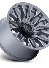FUEL D806 Flame Wheel 20x9 8x165.1 20mm Platinum                                     - D80620908257 - Image 2
