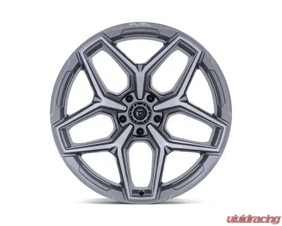 FUEL Off-Road Flux Wheel 20x10 5x127 | 5x5 -18mm Platinum - FC854AX20105018N