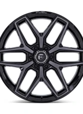 FUEL Off-Road Flux Wheel 18x9 6x139.7 1mm Gloss Black Brushed Face w/Gray Tint                                     - FC854BT18906801 - Image 3