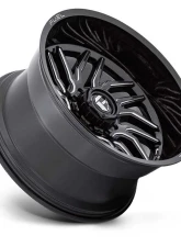 FUEL D807 Hurricane Wheel 20x9 5x150 20mm Gloss Black Milled                                     - D80720905657 - Image 2