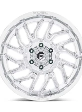 FUEL D809 Hurricane Wheel 20x10 6x135 -18mm Polished Milled                                     - D80920008947 - Image 3