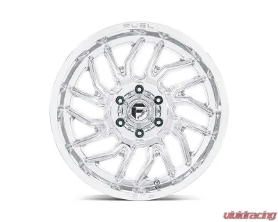 FUEL D809 Hurricane Wheel 20x10 6x135 -18mm Polished Milled - D80920008947