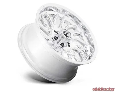 FUEL D809 Hurricane Wheel 20x9 6x5.5 20mm Polished Milled - D80920908457