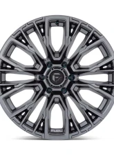 FUEL D848 Rebar Wheel 17x9 6x135 -12mm Matte Gunmetal                                     - D84817908945 - Image 3