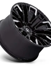 FUEL D849 Rebar Wheel 17x9 6x120 1mm Gloss Black Milled                                     - D84917909450 - Image 2