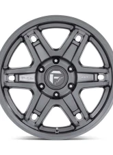 FUEL Off-Road D838 Slayer Wheel 18x8.5 6x5.5 -15mm Matte Gunmetal                                     - D83818858442 - Image 3