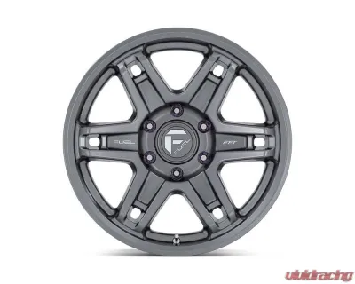FUEL Off-Road D838 Slayer Wheel 17x8.5 5x127 | 5x5 1mm Matte Gunmetal - D83817857547