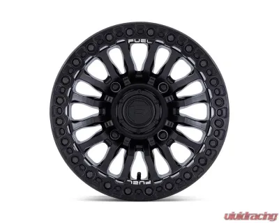 FUEL FV125 Rincon UTV Beadlock Wheel 15x7 4x156 10mm Blackout - FV125MX15704410