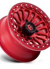 FUEL FV125 Rincon UTV Beadlock Wheel 15x7 4x137 10mm Candy Red                                     - FV125QX15704810 - Image 2