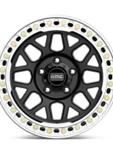 KMC Grenade Crawl Wheel 20x10 Blank -48mm Satin Black                                     - KM2352100L748N - Image 3