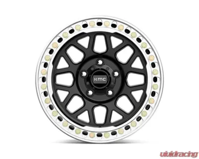 KMC Grenade Crawl Wheel 20x10 Blank -48mm Satin Black - KM2352100L748N