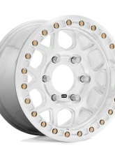 KMC Wheels KM444 Mesa Forged Beadlock Wheel 17x9 6x135 -12mm Raw Machined                                     - KM44479063512N - Image 3