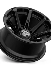 MSA Offroad M12 Diesel Wheel 14x7 4x4x110 -47mm Gloss Black                                     - M12-14710 - Image 2