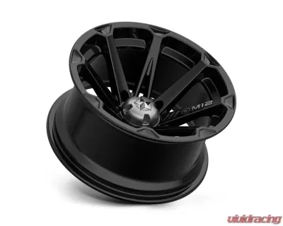 MSA Offroad M12 Diesel Wheel 14x7 4x4x110 -47mm Gloss Black - M12-14710