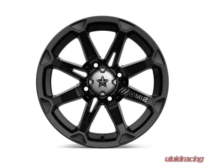 MSA Offroad M12 Diesel Wheel 14x7 4x4x110 -47mm Gloss Black - M12-14710
