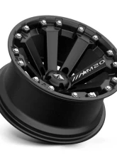 MSA Offroad M20 KORE Wheel 14x7 4x4x110 -52mm Satin Black                                     - M20-14710 - Image 2