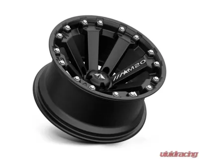 MSA Offroad M20 KORE Wheel 14x7 4x4x110 -52mm Satin Black - M20-14710