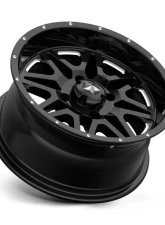 MSA Offroad M26 Vibe Wheel 14x7 4x4x156 +0mm Milled Gloss Black                                     - M26-04756M - Image 2