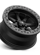 MSA Offroad M31 LOK2 Wheel 14x7 4x4x156 +0mm Satin Black Matte Gray Ring                                     - M31-04756 - Image 2