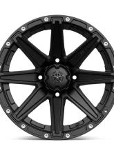 MSA Offroad M33 Clutch Wheel 14x7 4x4x110 -47mm Satin Black                                     - M33-14710 - Image 3