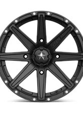 MSA Offroad M33 Clutch Wheel 16x7 4x4x137 +10mm Satin Black                                     - M33-06737 - Image 3