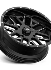 MSA Offroad M35 Bandit Wheel 20x7 4x4x156 +0mm Gloss Black Milled                                     - M35-020756M - Image 2