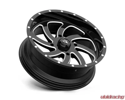 MSA Offroad M36 Switch Wheel 20x7 4x4x156 +0mm Gloss Black Milled - M36-020756M