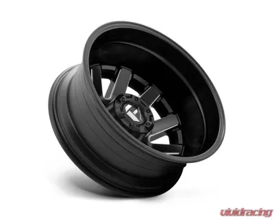 FUEL D538 Maverick Dualie Rear Black & Milled 1-Piece Cast Wheel 22x8.25 8x200 -201mm - D53822829235
