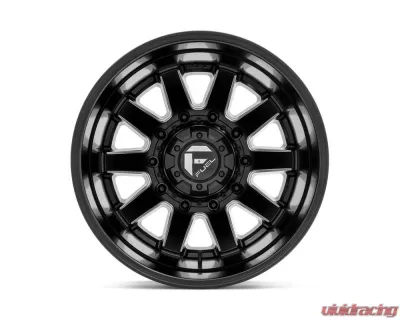 FUEL D538 Maverick Dualie Rear Black & Milled 1-Piece Cast Wheel 22x8.25 8x210 -221mm - D53822829335