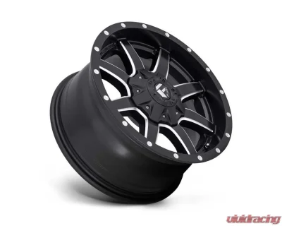 FUEL D538 Maverick AUS Black & Milled 1-Piece Cast Wheel 17x8.5 6x114.3 | 6x139.7 32mm - D53817852760