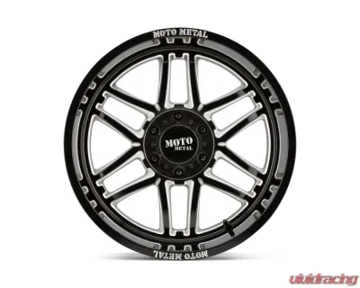 Moto Metal MO992 Folsom Wheel 20x10 6x139.7 -18mm Gloss Black Milled - MO99221068318N