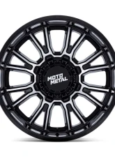 Moto Metal MO810 Legacy Wheel 17x9 6x135/6x139.7 20mm Gloss Black Machined                                     - MO810BD17906720 - Image 3