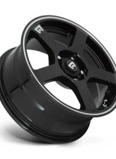 Motegi MR116 Wheel 16x7 5x5x100/5x114.3 +40mm Gloss Black Machined Flange                                     - MR11667031340 - Image 2