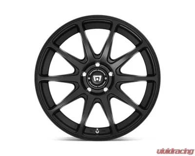 Motegi MR127 Wheel 17x8 5x5x114.3 +38mm Satin Black - MR12778012738
