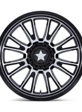 MSA Offroad M51 Thunderlip Wheel 20x7 4x137/4x156 0mm Gloss Black Machined                                     - MA051BD20704A00 - Image 3