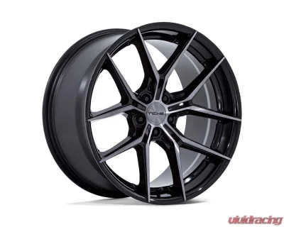 Niche Wheels NC279 Prodigy 5 Wheel 18x9.5 5X120 40 Gloss Black Dark Tinted Clear - NC279BT18954940