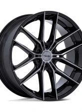 Niche Wheels NC280 Prodigy 6 Wheel 24x10 6X139.7 20 Gloss Black Dark Tinted Clear                                     - NC280BT24106820 - Image 4