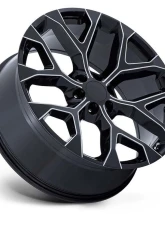 OE Creations PR177 Wheel 26x10 6x139.7 24mm Gloss Black Milled                                     - 177M-2615824 - Image 2