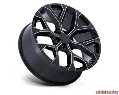 OE Creations PR177 Wheel 26x10 6x139.7 24mm Gloss Black Milled - 177M-2615824