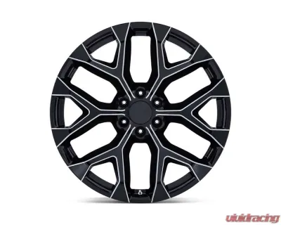 OE Creations PR177 Wheel 26x10 6x139.7 24mm Gloss Black Milled - 177M-2615824