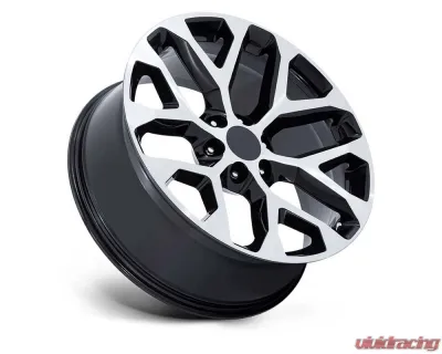 OE Creations PR177 Wheel 20x9 6x139.7 24mm Gloss Black Machined Face - 177BM-295824