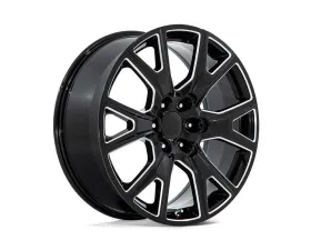 Performance Replicas PR199 24x10 6x5.5 31mm Gloss Black Milled