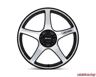 Petrol PE003 P2E Wheel 20x8.5 5x112/5x120 35mm Gloss Black w/Machined Face - PE003DB20855935